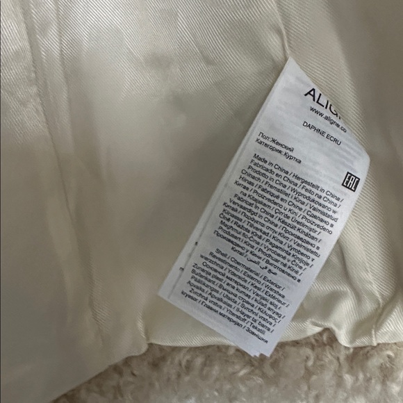 ALIGNE DAPHNE BORG COAT XS - Picture 6 of 7